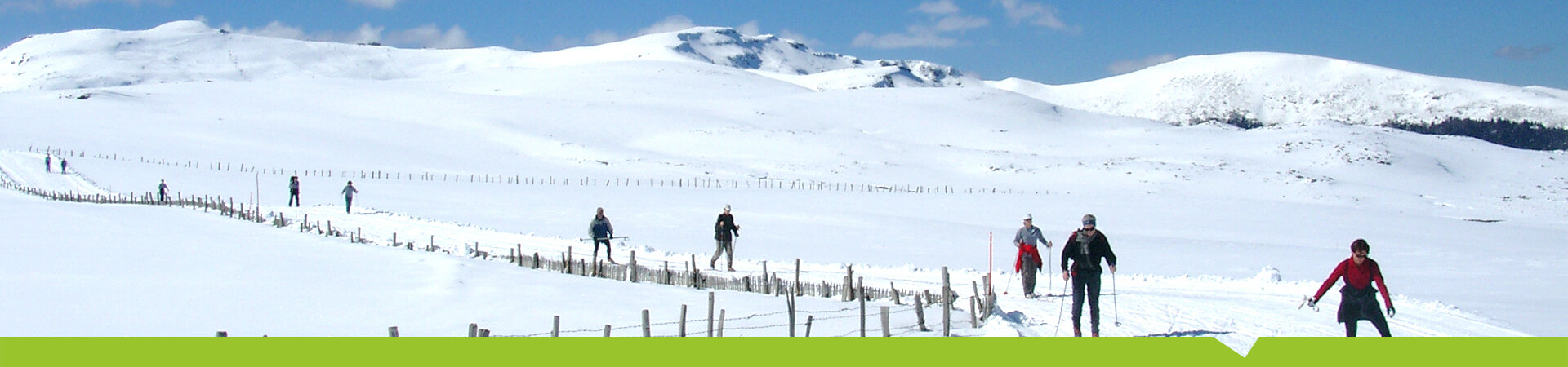 Leçon ski fond Lioran Cantal