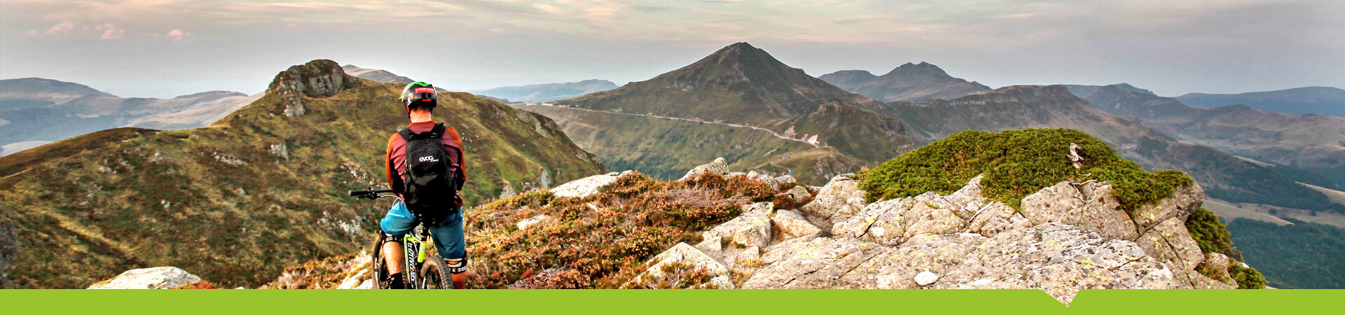 Randonnée VTT cantal , enduro VTT cantal